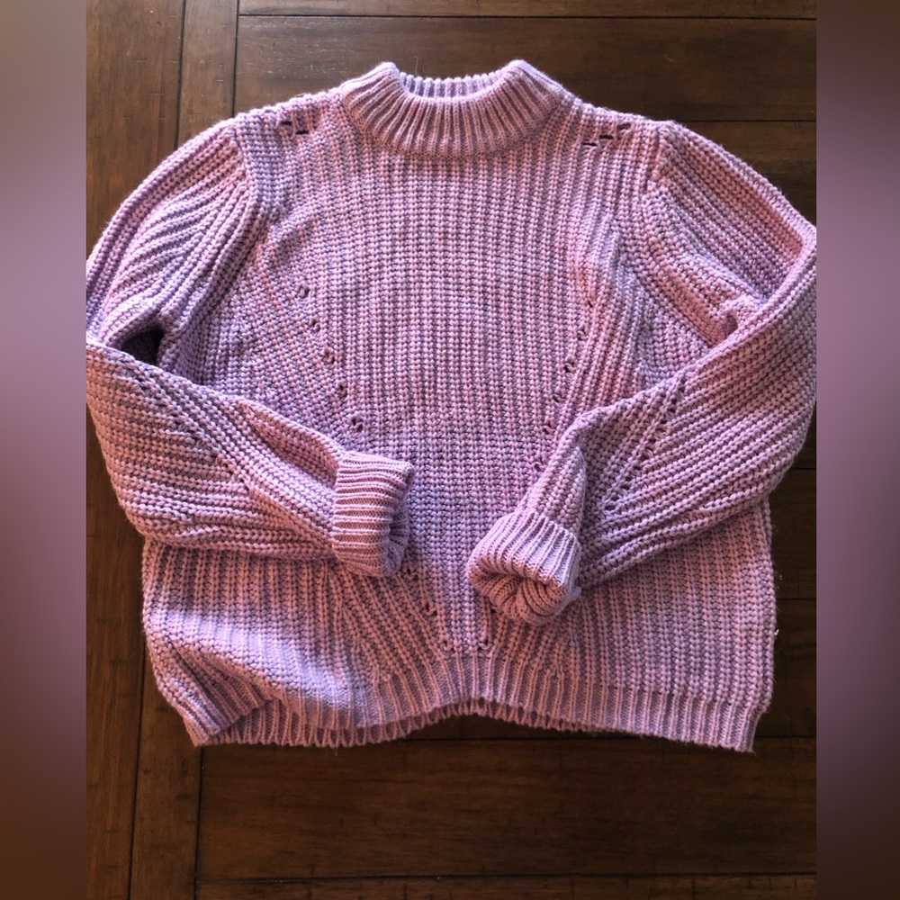 Charlotte Russe Purple Sweater